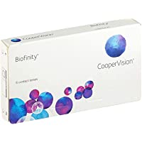 Biofinity - Lentes de contacto esféricas mensuales (R 8.6 - D 14 - -2.25 Diop)- Pack de 6 uds.
